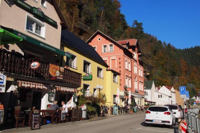 Penzion Oaza Hřensko Exteriör bild
